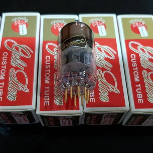 GENALEX GOLD LION 6922 E88CC ECC88 6jd8 TABUNG RUSSIA