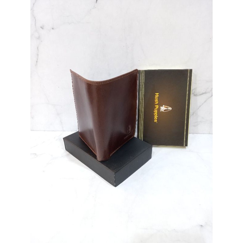 Dompet kulit full up pria wanita model tanggung 3/4 hushpuppies