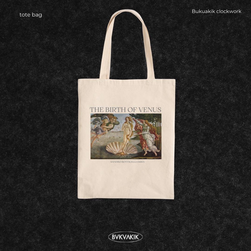 Tote Bag Bukuakik Clockwork