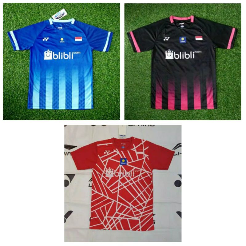 COD | BAJU KAOS JERSEY YONEX OLAHRAGA BADMINTON VOLI FUTSAL/ SEPAK BOLA PINGPONG TERBAIK LOKAL