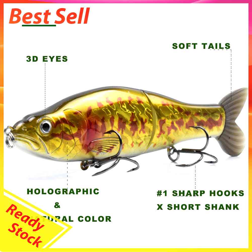 Artificial Bait Bionic Glidebait 16.5cm 62g Swimbait Slow Sinking Fishing Lures