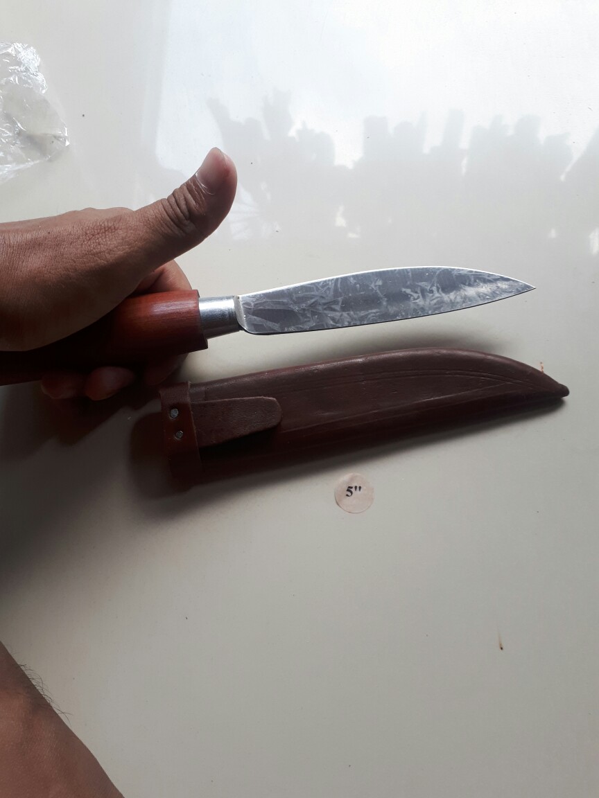 Pisau Solingen Pisau Cap Garpu 5 Inch Handle Panjang Original