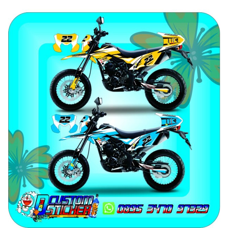 DECAL KLX DTRACKER/DECAL KLX OLD/DECAL KLX GORDON/DECAL KLX BF