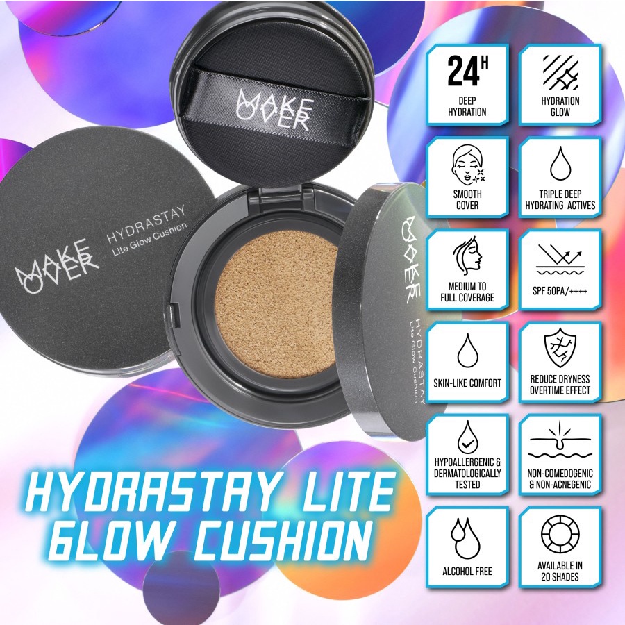 ★ BB ★ MAKE OVER Hydrastay Lite Glow Cushion