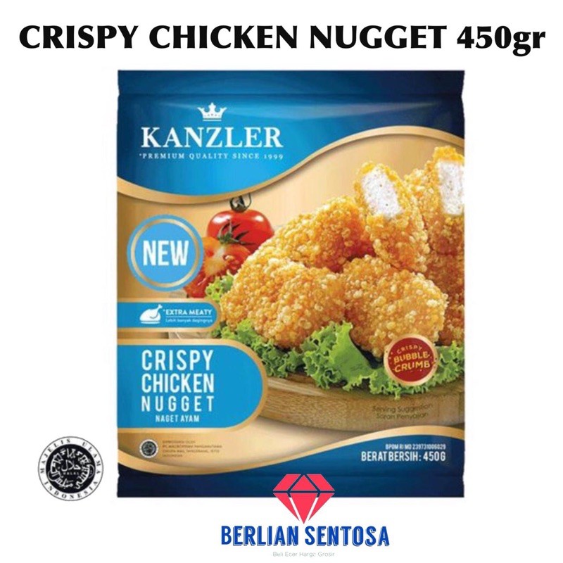 

Kanzler crispy chicken nugget 500