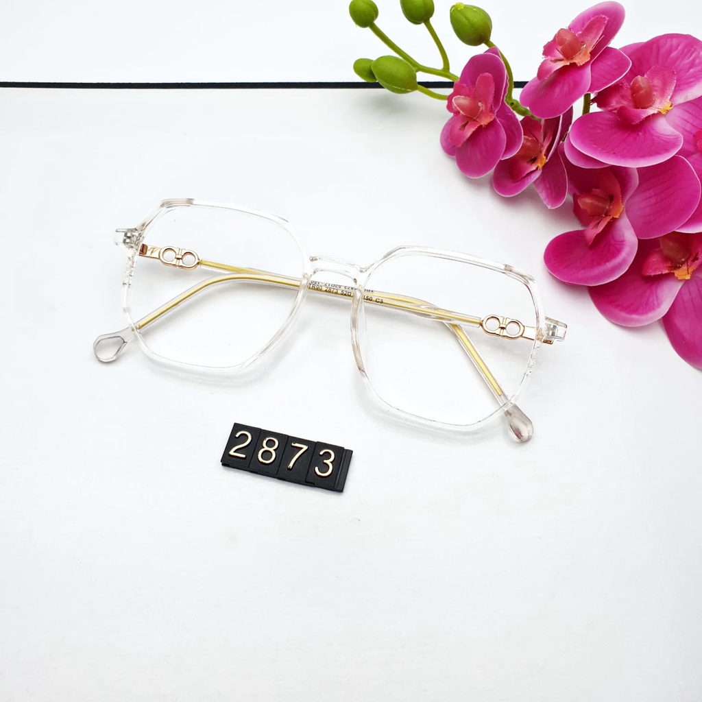 KACAMATA NORMAL FASHION WANITA 2873/FRAME KACAMATA/KACAMATA BENING/