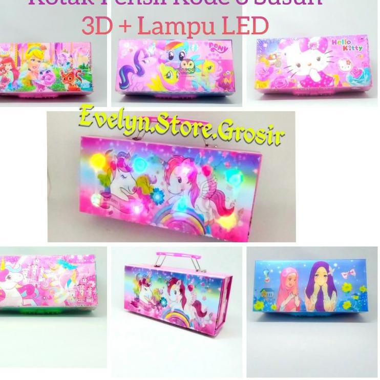 

Jangan Lewatkan Produk KOTAK PENSIL KODE 3D ADA LAMPU LED karakter anak New Product