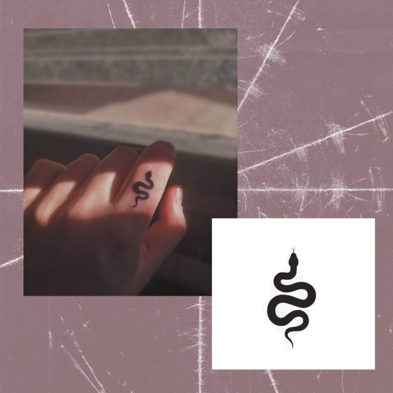 ❬ Snake ❭ Stiker Tatto /Tattoo Temporary aesthetic