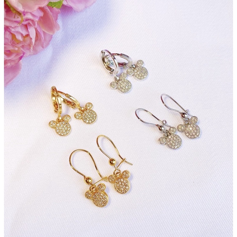 Anting Anak / Dewasa Mickey Kristal