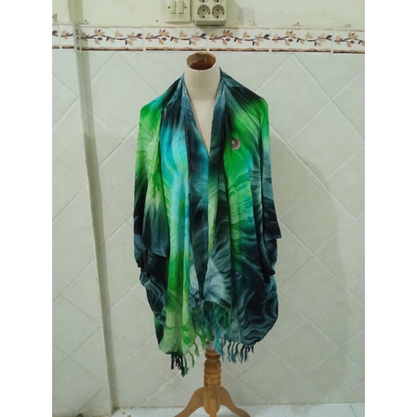 bolero kain bali outer jumbo oversize cardigan