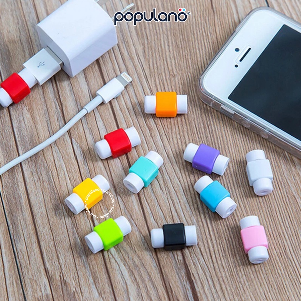 Cable Saver / Penutup Ujung Kabel Casan iPhone / Cable Protector / Pelindung Kabel / Lightning Saver