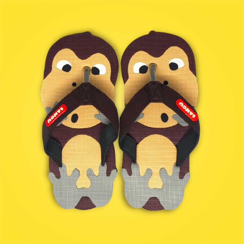 Harga Sandal Anak Laki Laki / Perempuan Murah Sendal Jepit Anak Cowok /
Cewek / Laki2 Nyaman Lucu Kuat Sandal Anak Sancu Karakter Monyet George