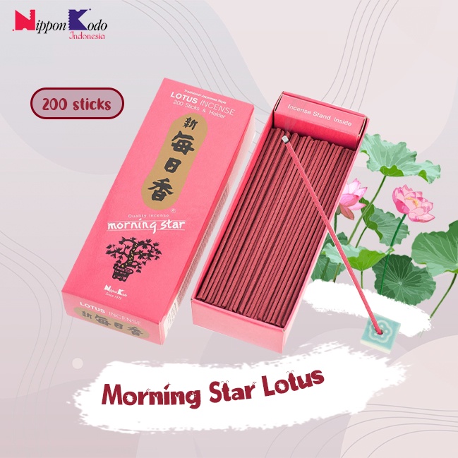 Dupa/Hio Stick Jepang Harum Wangi Aromaterapi Morning Star Lotus