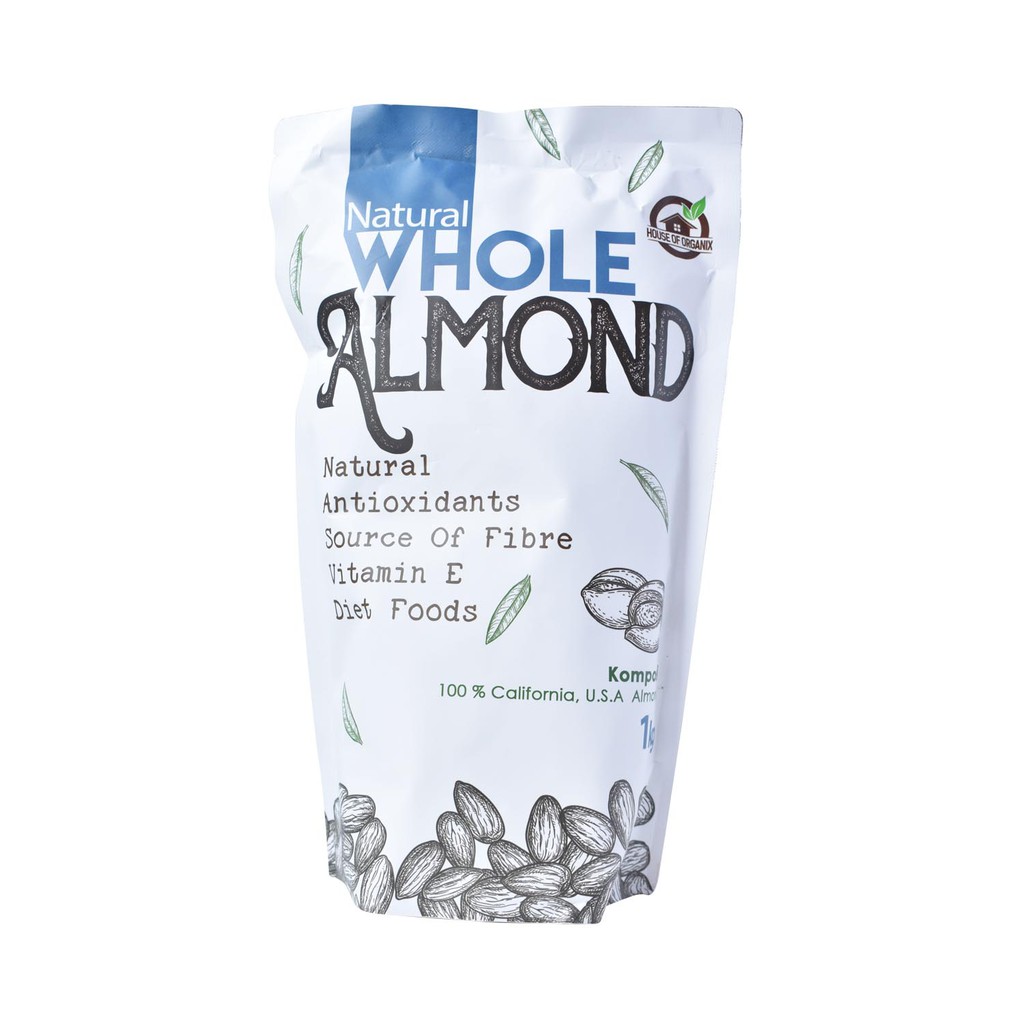 Natural Whole Almond 1kg