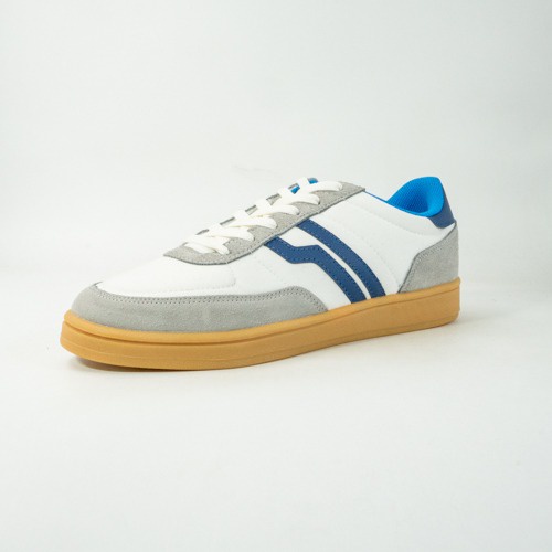 Sepatu Skate Piero Original Derby White Navy P10738 BNIB