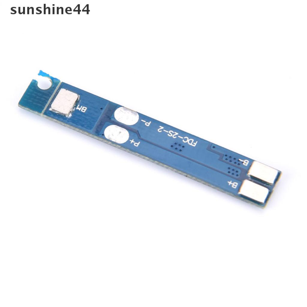 Sunshine 2S 3A Papan Modul BMS Pelindung Charger Baterai Li-ion Lithium 18650 7.4V 8.4V