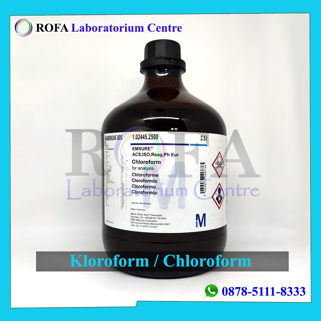 Kloroform / Chloroform Pro Analis Merck Eceran 250 mL