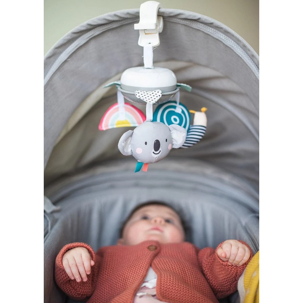 Taf Toys Musical Koala / Mini Moon Mobile Taftoys Mainan Gantung Bayi Musik Lagu Soother White Noise Sensory Motorik