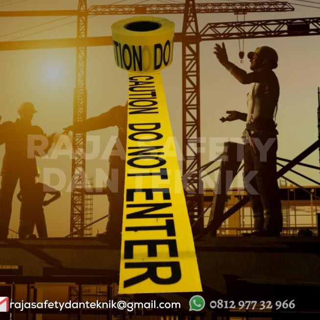 

PREMIUM<,.ust-395 Pembatas Police Line Garis Polisi Do Not Enter 3 x 300mtr murah