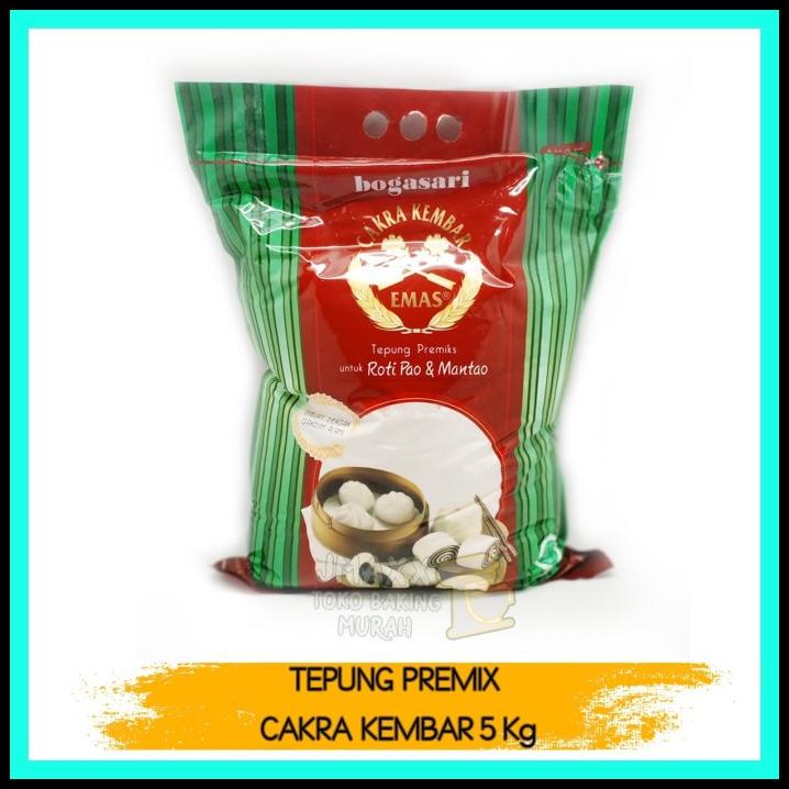 

Tepung Terigu Cakra Kembar Emas Pao & Mantau 5Kg