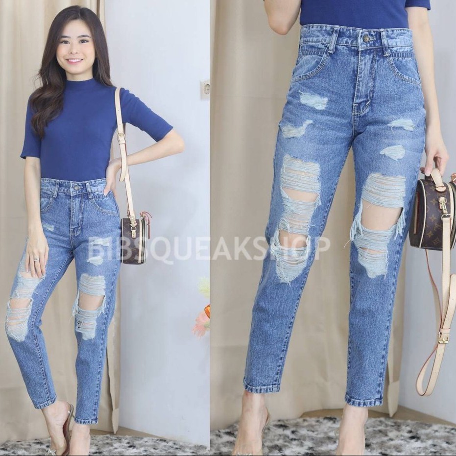 CELANA JEANS WANITA BF DAYSON SZ 27-34 nonmelar