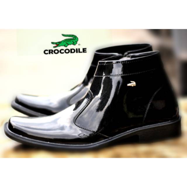 SEPATU  PDH  PDL POLISI POLRI  TNI SECURITY RESMI jatah formal tanpa tali KILAP resleting  ORIGINAL