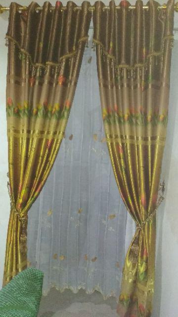 Gorden Blackout Tulip Import Murah/gordyn/hordeng/tirai/mewah/dekorasi/hordyn/gordeng/hordeng/korden