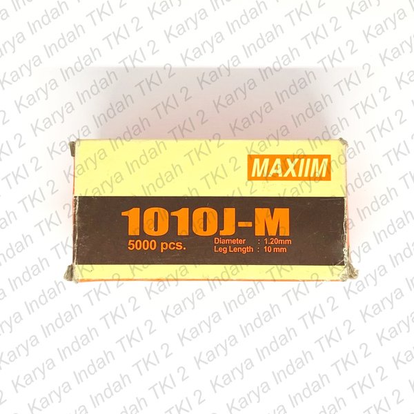 

Stok Terakhir Isi Staples Tembak 1010J MAXIM Stapler Gun Refill 10 mm 1010 J 5000 PCS Berkualitas