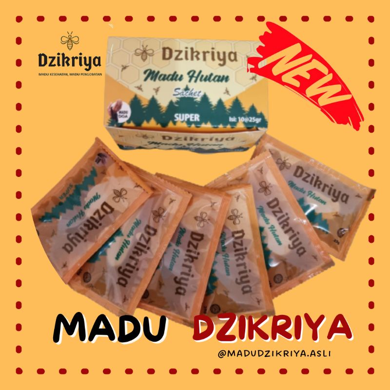 

Dzikriya Madu Sasetan pahit hutan manis Original /Asli murni 200%// Madu hutan COD