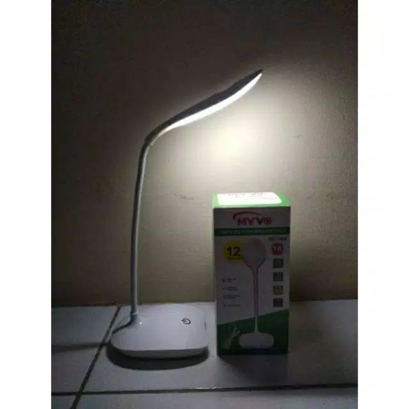 Lampu belajar / Lampu meja / Lampu baca / Lampu belajar murah / Myvo MD-1800 / on/off sentuh