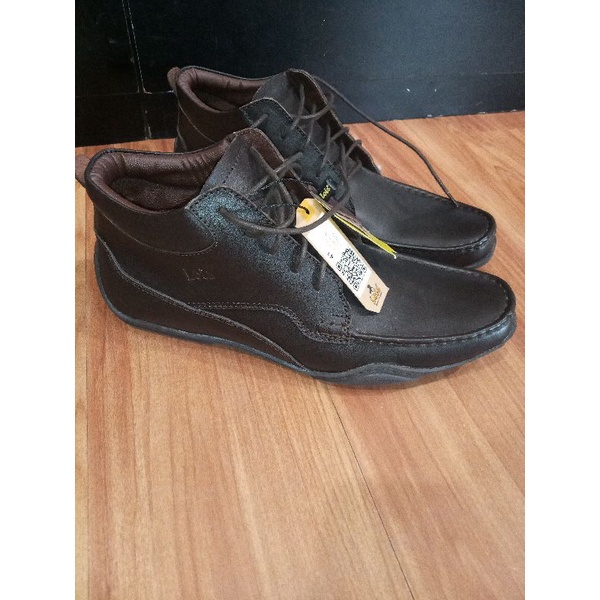 Sepatu Kulit Boot Pria Original Lois LSBT090C