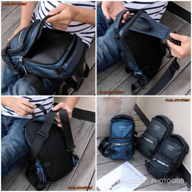 Slingbag usb pria wanita