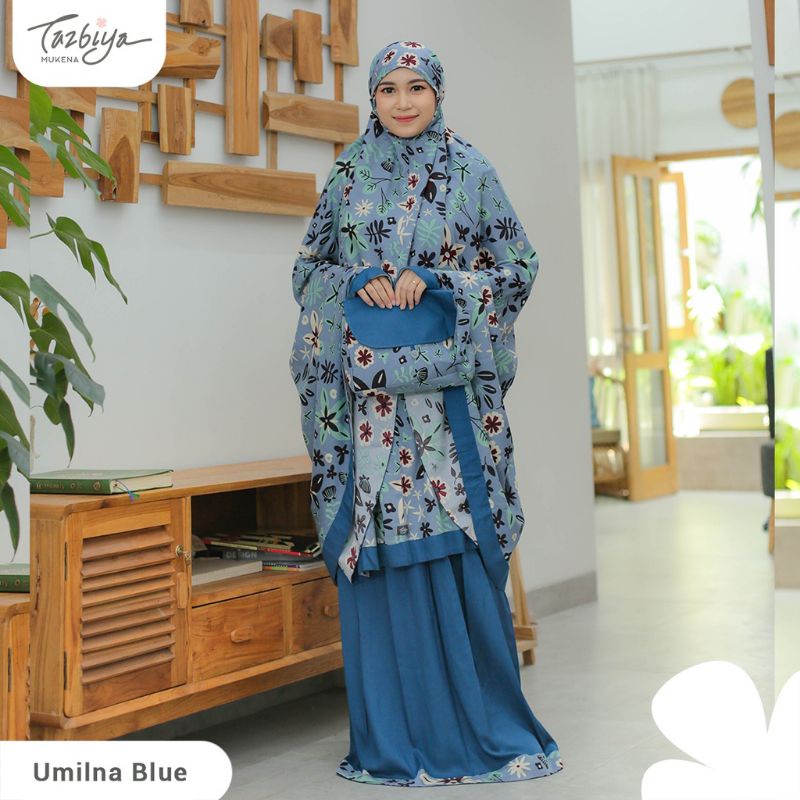 MUKENA TAZBIYA LIST 2IN1 UMILNA SERIES ALLSIZE