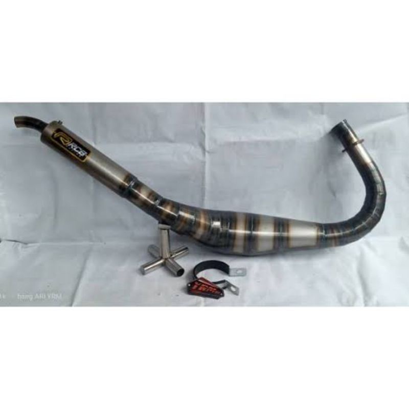 knalpot kolong RX king plat karat rcb murah knalpot RX king RX s