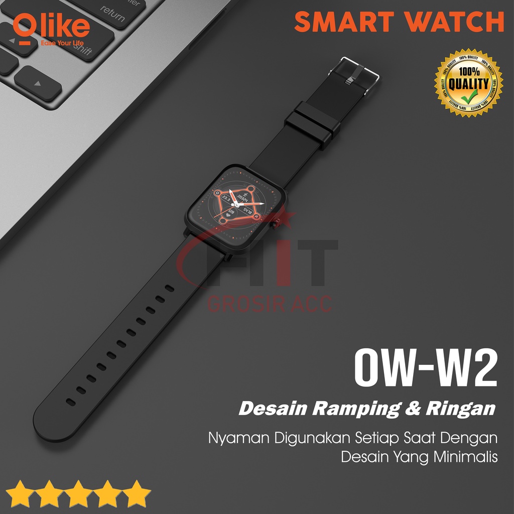 Olike OW-W2 Smartwatch Zeth W2 With Blood Pressure Monitor Smart Watch