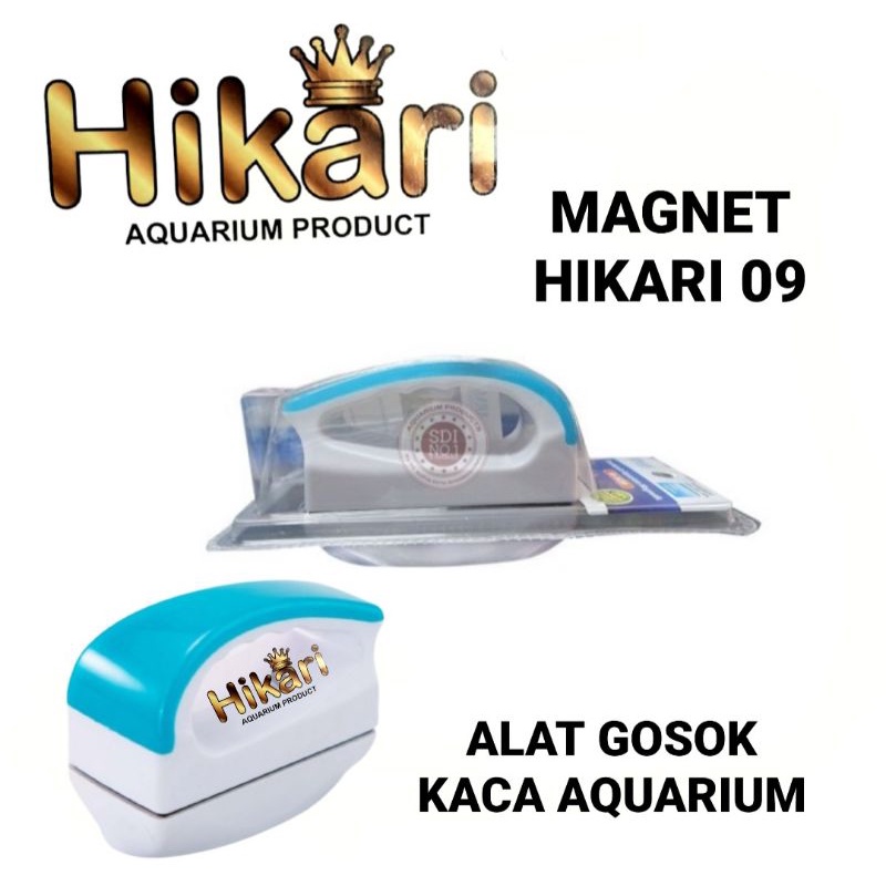 MAGNET PEMBERSIH KACA AQUARIUM HIKARI 09