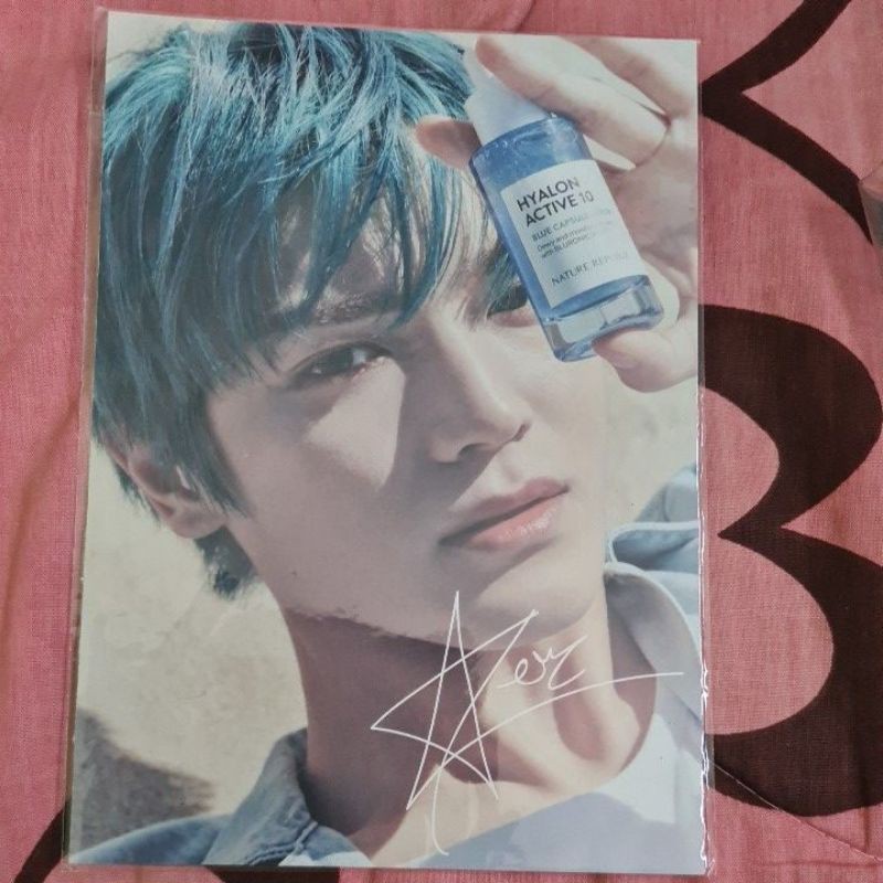 [Sharing] BACA DESKRIPSI NCT 127 X NATURE REPUBLIC Postcard "The Blue In Us"