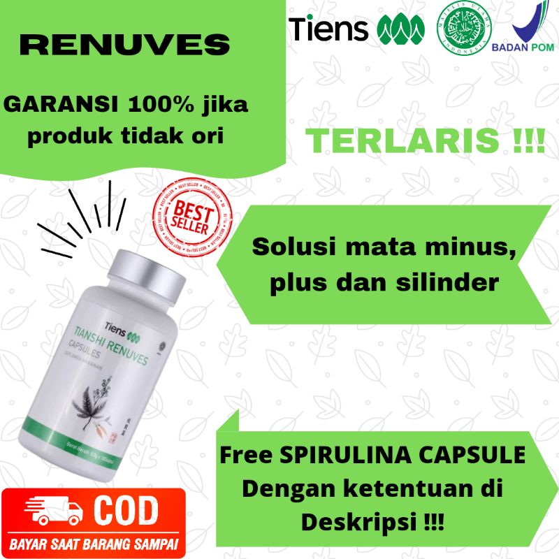 (Eceran) Mata minus Renuves | Tiens