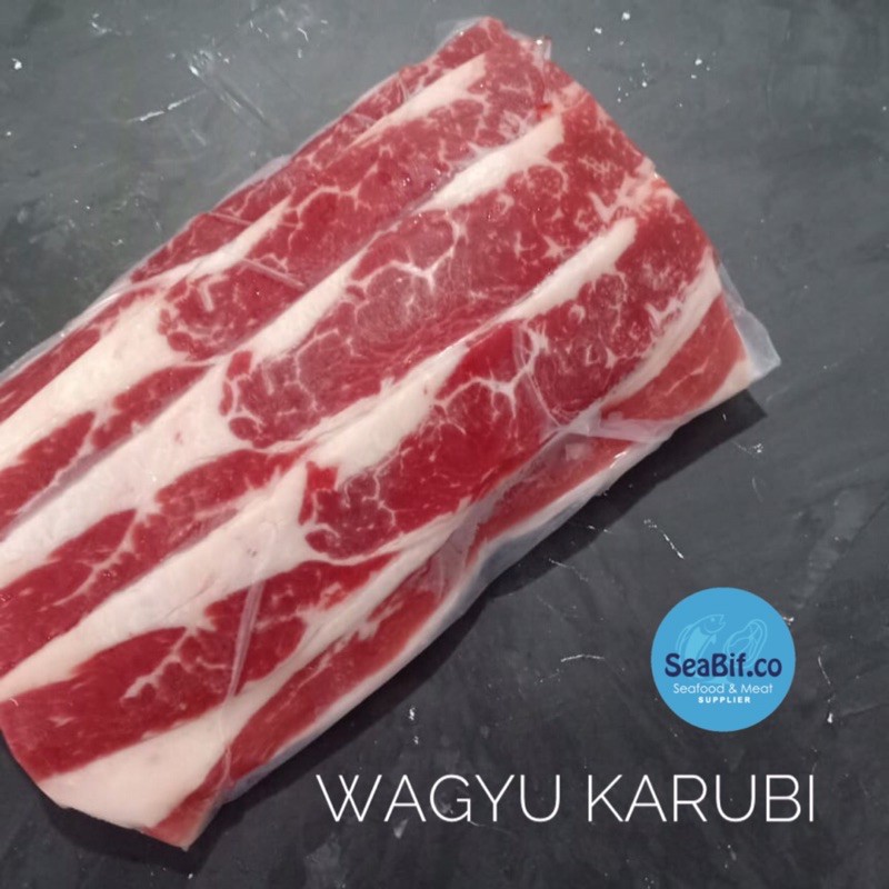

Termurah!! Wagyu karubi USA 500 gram