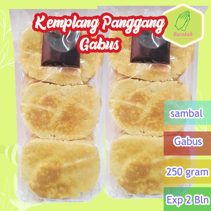 

Kemplang gabus panggang super