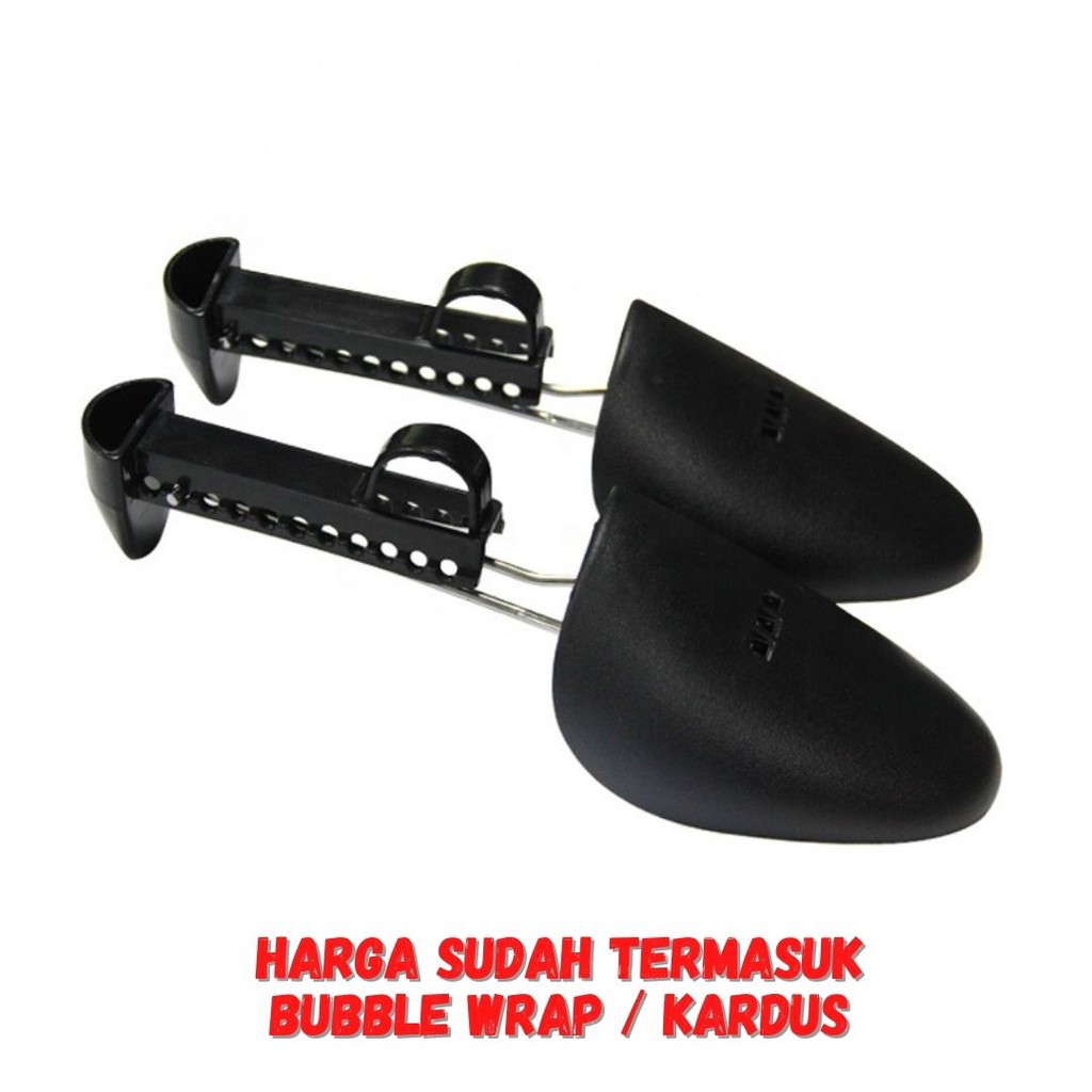 Adjustable Shoe Tree Saddle Holder Cetokan Ganjal Sepatu Shoes Stretcher Pembesar Holder Pengasak