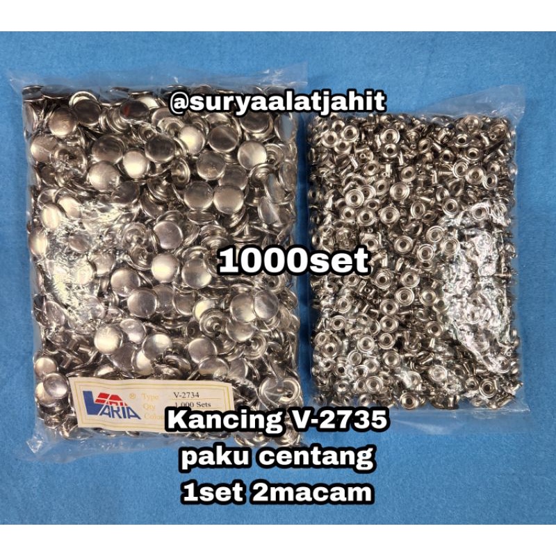 Paku Centang V-2734 Nekel =rp.101.400/1000set