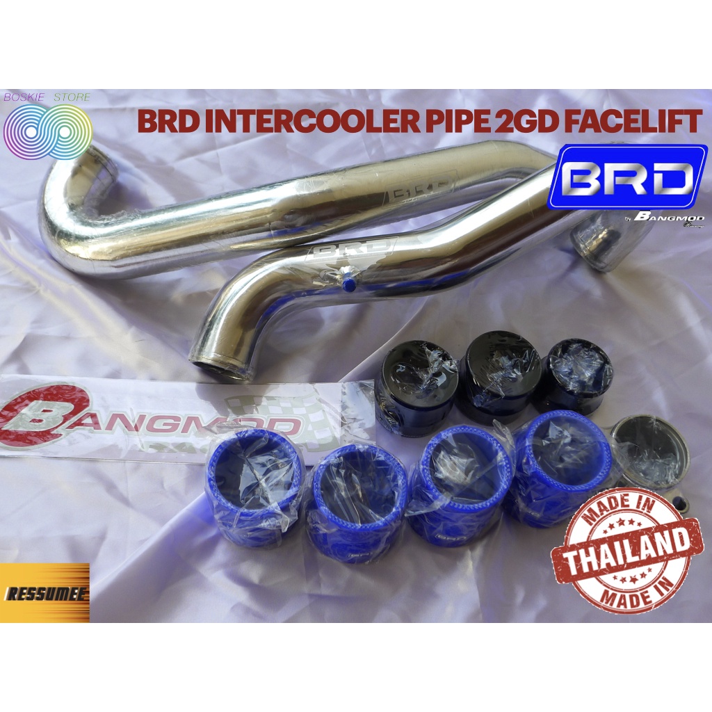 BRD Pipa Intercooler Pipe Fortuner VRZ Innova Reborn 1GD 2GD Facelift 2021 Up