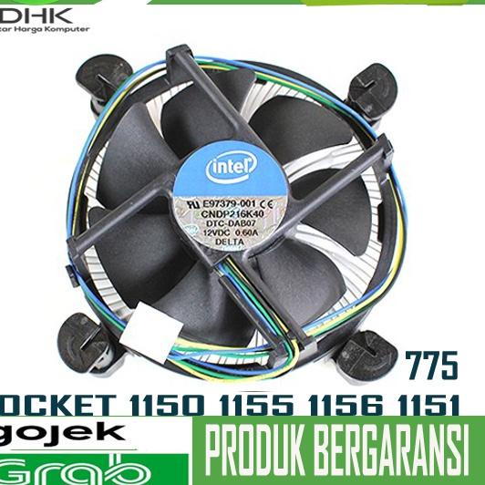 fan Processor Intel LGA 775 1155 1156 1150 kipas prosesor