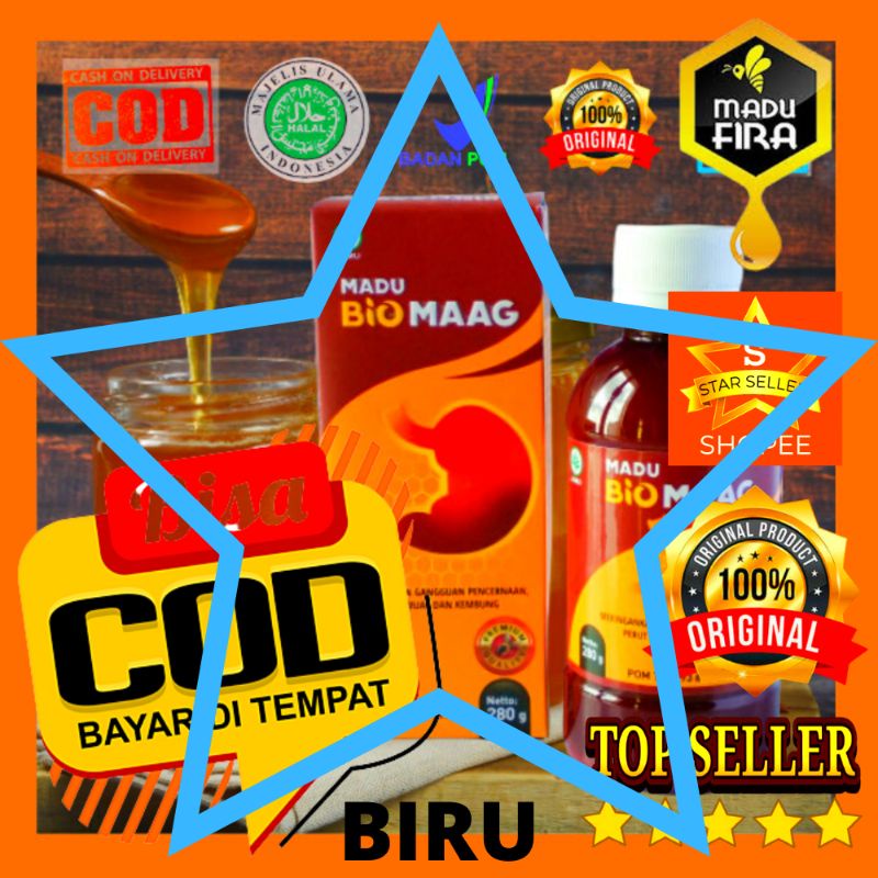 [PROMO? Biomaag Biomag Madu BioMagh Obat Herbal Maag Kronis Asam Lambung Mual Kembung Diare