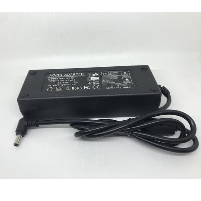 Adaptor 12V 10A / Adaptor 12 Volt 10 Ampere