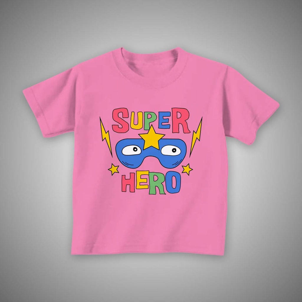 SUPER HERO BAJU ANAK - ATASAN TEBAL PREMIUM