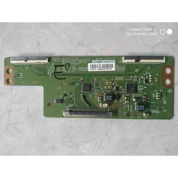 T con Tcon Ticon board logic tv LED panasonic TH 43C305G - 43C305 G - TH43C305G