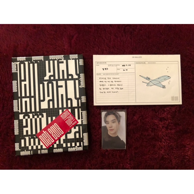NCT EMPATHY ALBUM (Reality ver.) + PHOTOCARD JUNGWOO + DIARY JUNGWOO