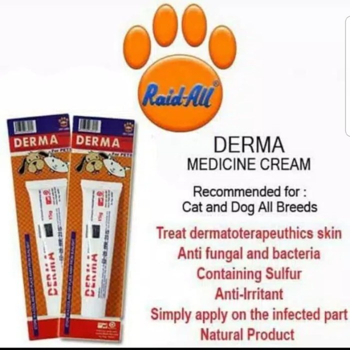 Derma saleb obat kulit hewan